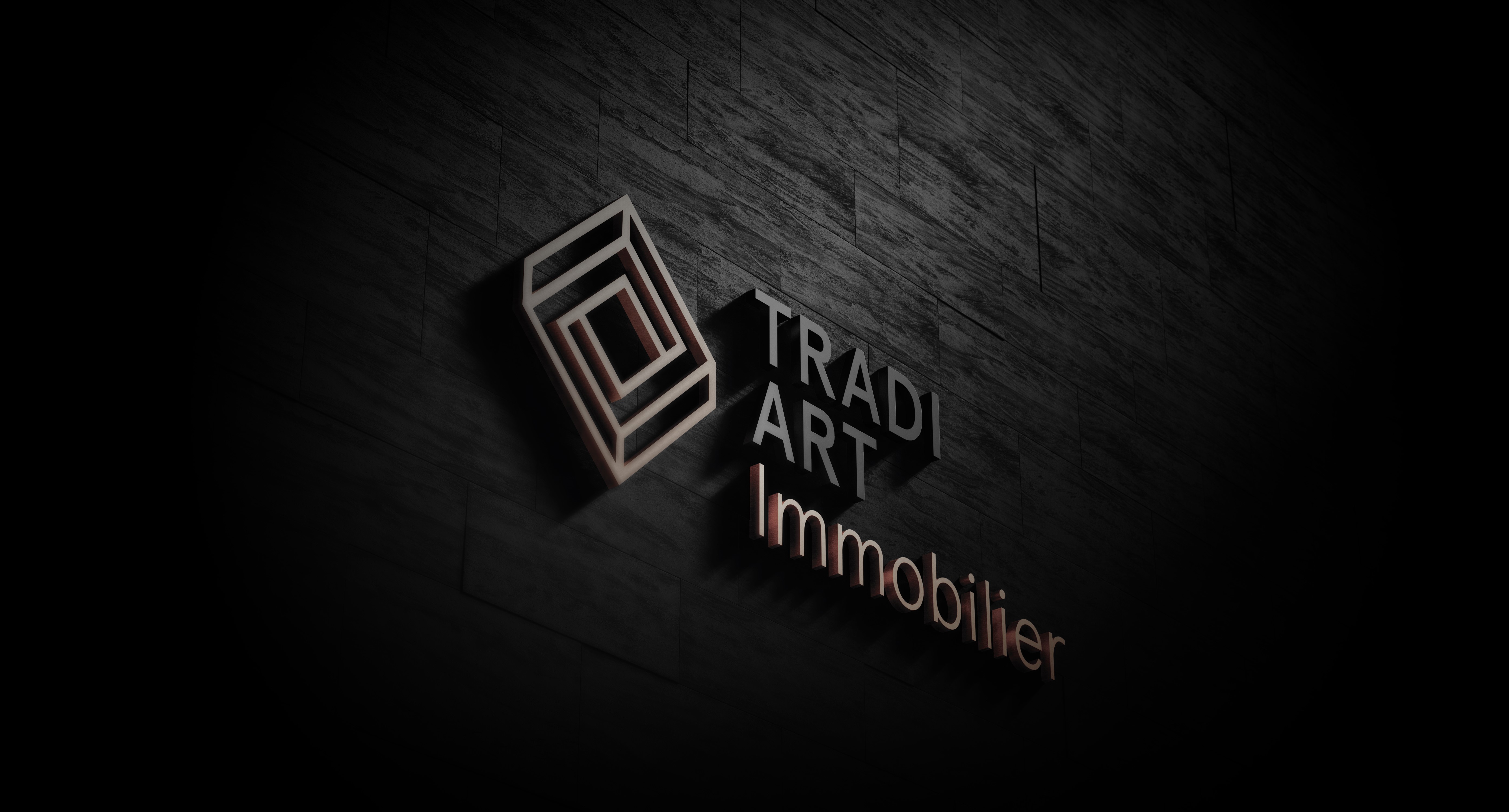 Tradi-Art Logo - Mur Fond Écran